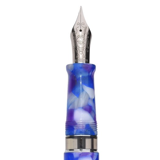 Aurora Caleidoscopio Luce Blue Fountain pen - Vulpen / Fountain